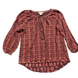 Lucky Brand Long Sleeve Blouse Size Small